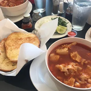 Menudo with Pan