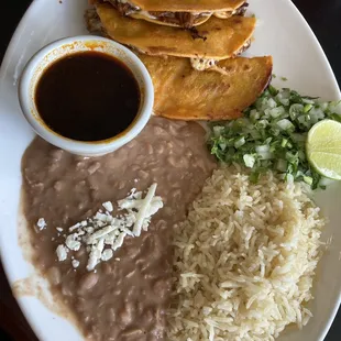 Birria Taquiza Plate