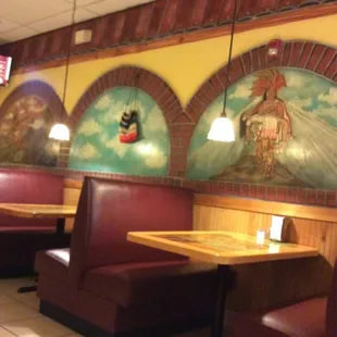 interior, sushi and sashimi