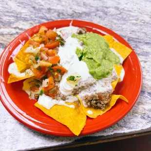 nachos, food