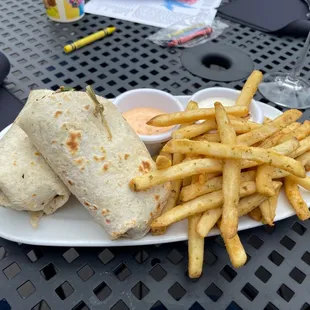 Buffalo chicken wrap