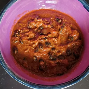 I picked up their 4-Meat chili to-go.