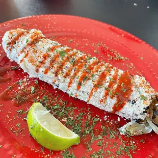 Elote asado