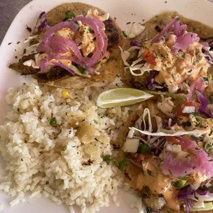 Fish Taco Plate