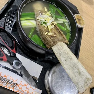 Rib Big Beef Bone Soup