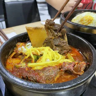 Spicy braised short ribs  12. Spicy Boiled Beef