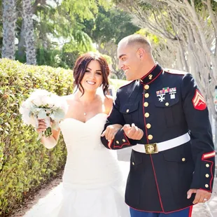 We love our military personnel! Ceremony &amp; DJ!