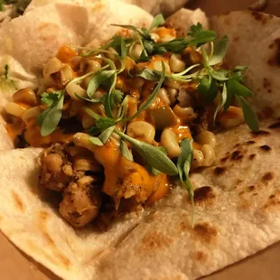 The chicken taco. Quite possibly the best chicken taco I've ever had!