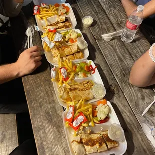 shawarma arabi with my friends