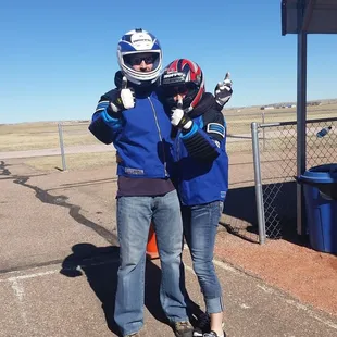 Geared up and ready to go!