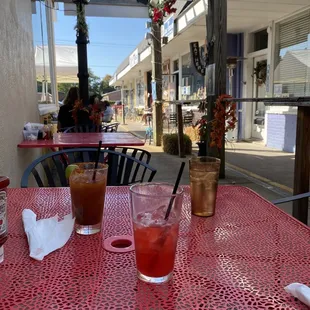Redrum - yummy drink special (murder backwards) and an awesome bloody mary - packed a delicious punch!