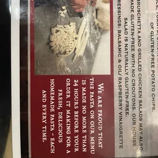 Scaffidi's pasta noodle fact!