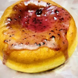 Raspberry lemon bombolini