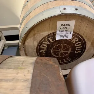 Brewery tour by owner