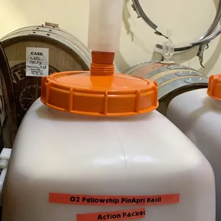 Brewery tour by owner