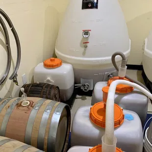 Brewery tour by owner