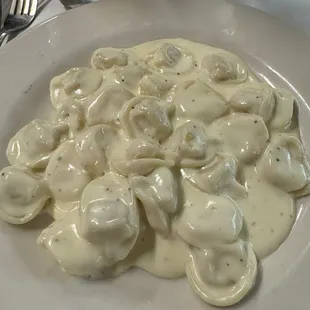 Cheese Tortellini with Alfredo