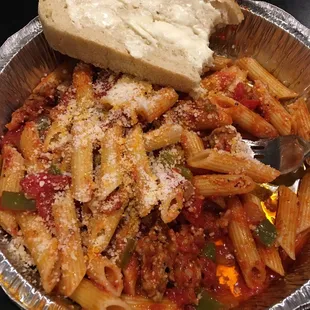 Pasta Penne Alla Salsiccia