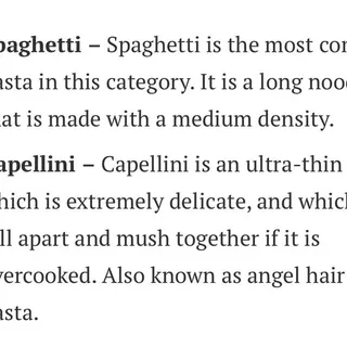 Spaghetti
