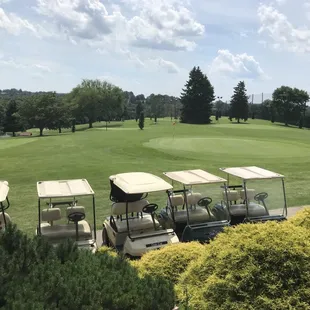 golf course from deck
