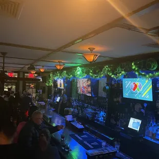 people sitting at the bar