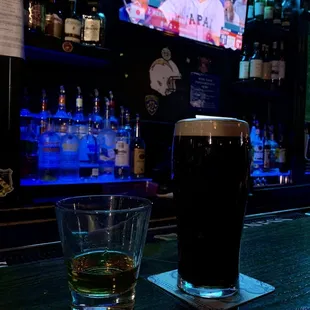 a pint of guinness