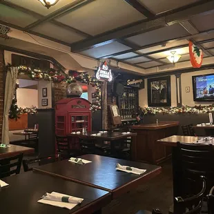 The restaurant part of Scallywag's!