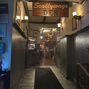 Dining area and kitchen