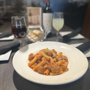 pasta, food