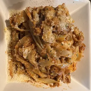 Fettuccine Bolognese