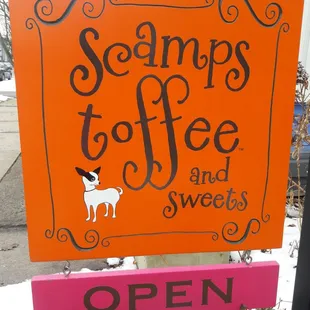 Sidewalk sign