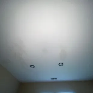 Water damage - stains