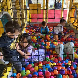 Clubhouse ball pit.