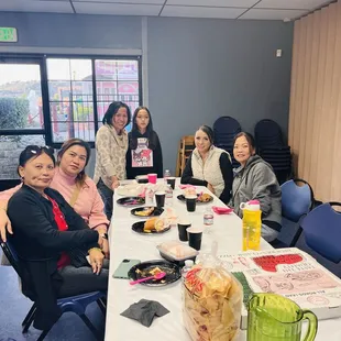 Birthday girl with Ninang and Tita's