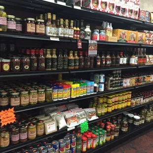 Some specialty items to serve with their meats.