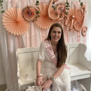 The art gallery is a unique place for bridal and baby showers.