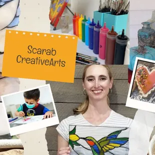 We offer classes for all ages in a variety of media.