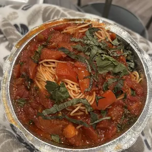 Angel Hair Tomato &amp; Basil