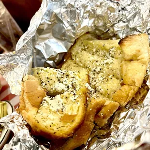 The best garlic bread you'll ever have