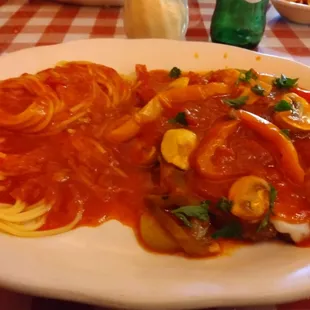 Veal Cacciatore. Delicious!