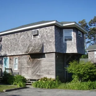 We stayed upstairs in this cottage