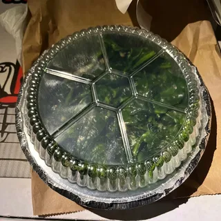 Steamed Baked Spinach