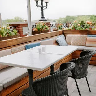 sushi and sashimi, outside