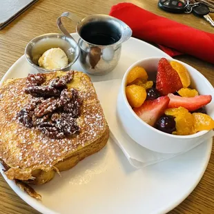 Chocolate Nog French Toast