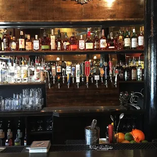 Lots of beers on tap