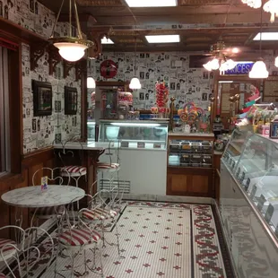 The inside of the place