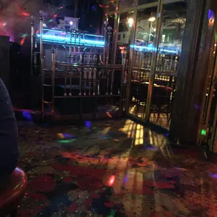 Bar and dance floor