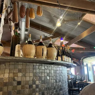 interior, burgers