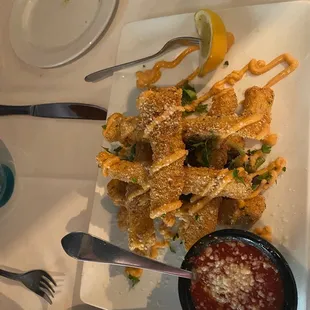 Wow!!! You have to get the calamari app!  The sauce they put on top was also to die for.