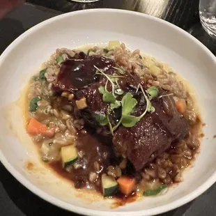 Short Rib Risotto